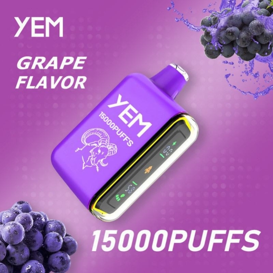 Disposable Vape Pen YEM Td15-1b 15000 Puffs Wholesale