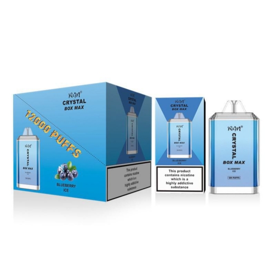 Best Vape Wholesale Disposable R&M R&m Crystal Box Max 12k Vape Pen