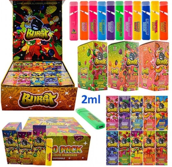 2024's Finest Vaping Burst Burst Disposable Vape Brands