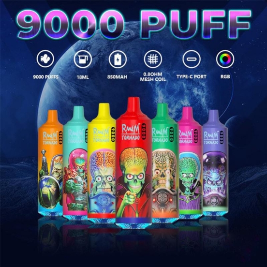 Best Vape Disposable Bang Randm Tornado 9000 Puffs Vape Brands
