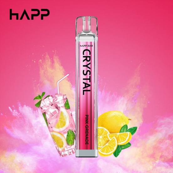 HAPP Happ Crystal Pure 0 600 Puffs Vape Pen