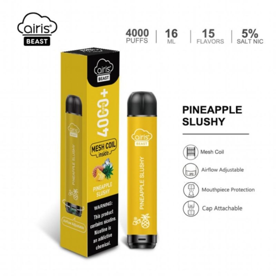 Disposable Airis E-cigarette Airis Beast  Disposable 4000 Puffs Nicotine