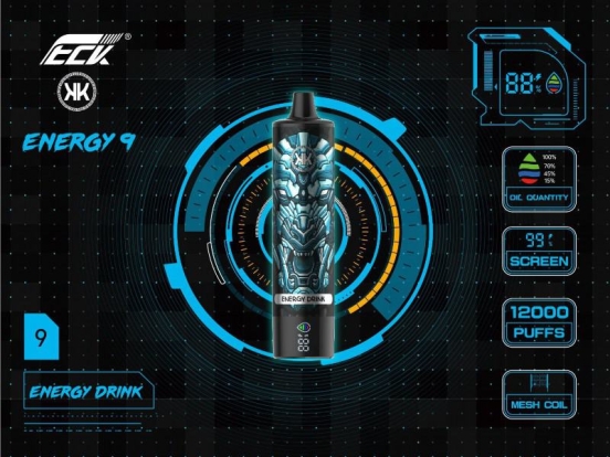 Hot Sale Energy Kk 9 12000 Puffs Pen Vape