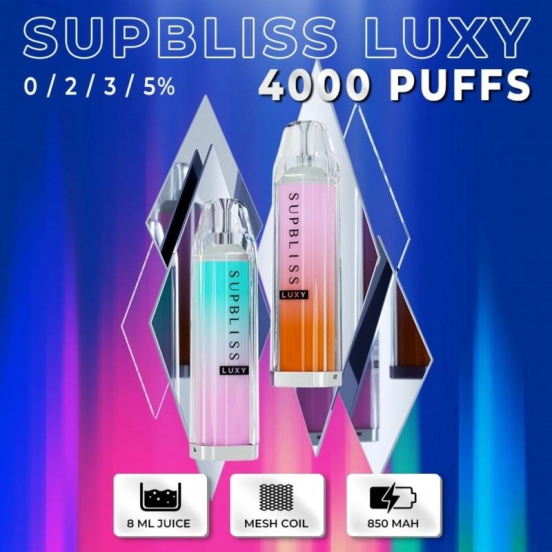 Randm Supbliss Luxy 4000 Puffs Disposable Vape Pen Wholesale