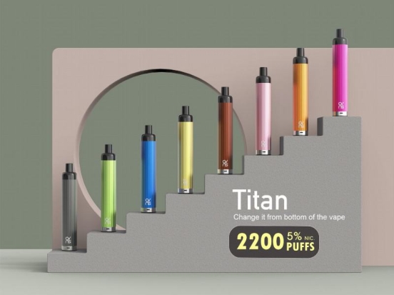 Disposable Vape Bar Wholesale AK Ovns Titan 2200 Puffs
