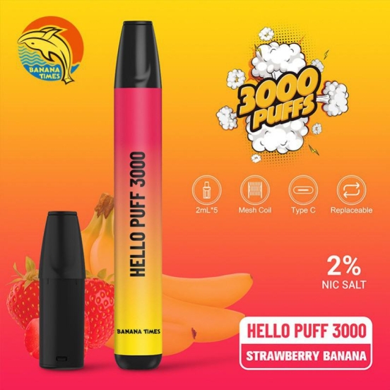 Customized Disposable Vape Hello 3000 Brands