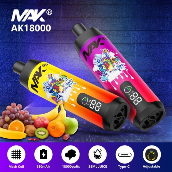 Top Selling Disposable mak Vape Ak18000 Wholesale