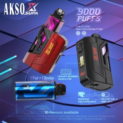 Akso Disposable Vape Akso Supa X 9000 Puffs