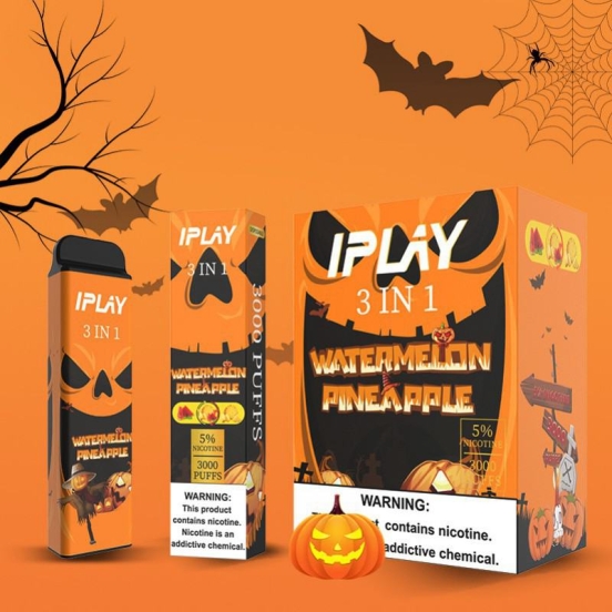 2024 Best Iplay Pens 3in1 3000 Puffs Disposable Vape