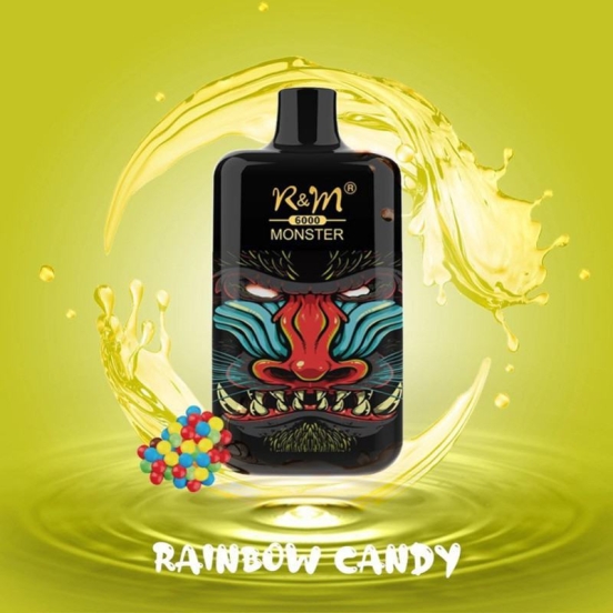 Hot Sale AIM R&m Monster 6k 12 Flavors 6000 Puffs Vape Pens Wholesale