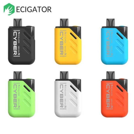 Superior Quality Disposable eCigator Ecigator Cyber Bc Disposable 5000 Puffs Vape Bar Wholesale