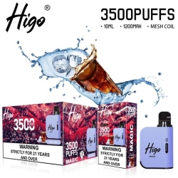 Puff Higo 3500 3500+ Puffs Disposable E-cigarette