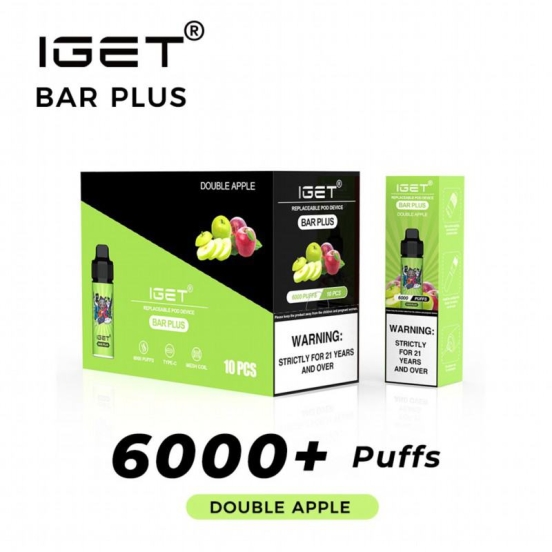 Iget Plus 6000 Puffs Wholesale Vape Disposables