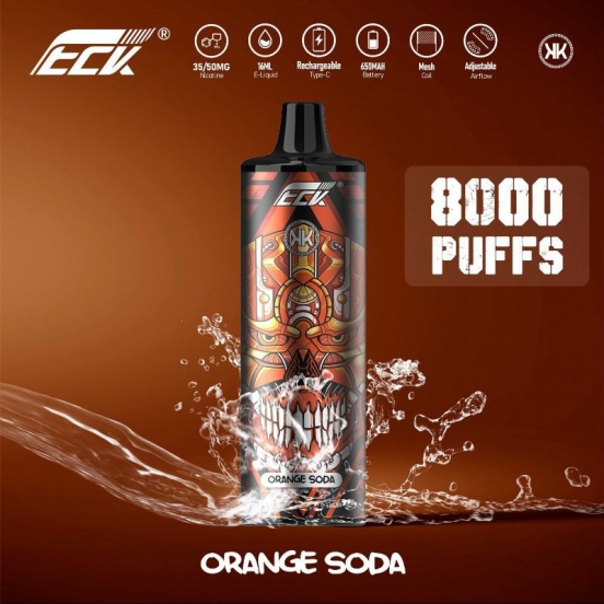 Customizable FOCOL Kk 8000 Puffs Disposable E-cigarette Puff