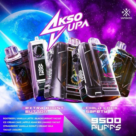 Baish Akso Supa 9500 Vape Wholesale