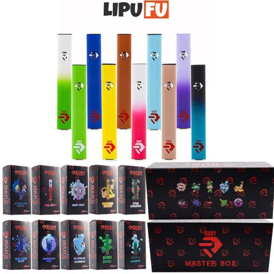 2024 Bulk Pricing Disposable Vape Pens Wholesale Lipufu 1g Ruby