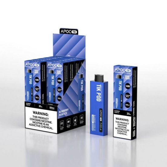 Premium Vape Pen zbood Vape Apoc Tik 14000 12000 Puffs Nederland