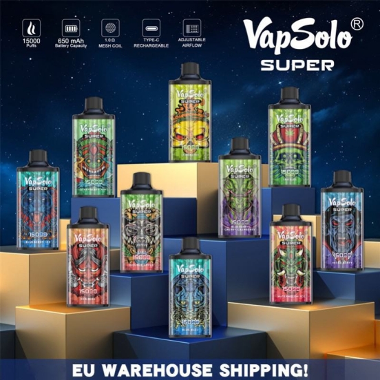 2024's Top Sellers Disposable Vapsolo 15000 Puffs Vape Pen Wholesale