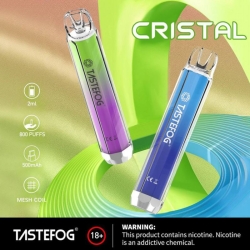  Tastefog Crystal 500 Puffs Smooth Hit Disposable Vape