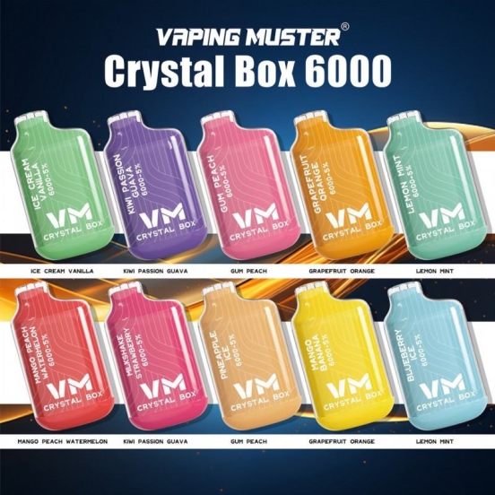 Cheap Pricing Niimoo Disposable Vape Vmcrystal Box 6000 Puffs