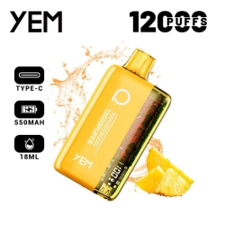 Disposable Vape YEM Bm12s-97tz 12000 Puffs