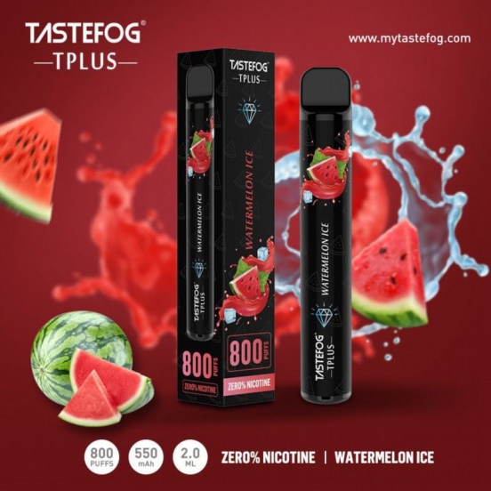 Hot Selling TASTEFOG Disposable Vape Brands Tplus 800 Puffs