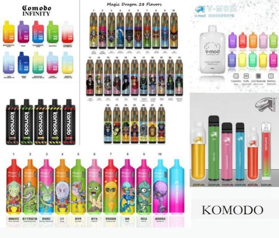 Vape Bar Wholesale Komodo Komodo 7000 Puffs