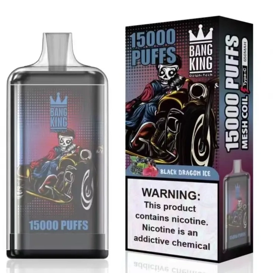 Competitive Pricing Disposable Bang King Bar Vape 15000 Puffs