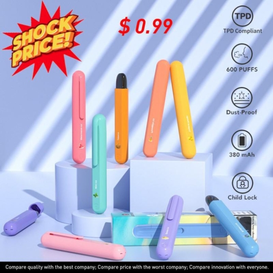 Jomotech Jomotech L4 Disposable 500 Puffs Disposable Big Hit Vape