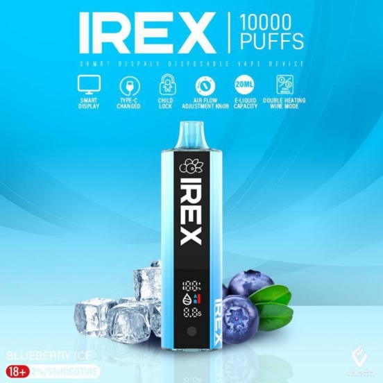 2024's Top Sellers Smooth Hit Disposable Vape customized Irex 10000 Puffs