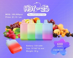 Vape Bar customized Hdy-15 600-800 Puffs