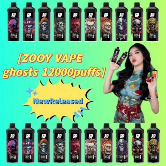 Disposable Zooy Ghosts 12000 Vape Pen Wholesale Price