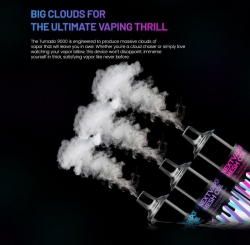 DUNKE Rainbow Led Light 600 Puffs Original