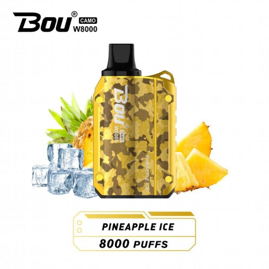 Superior Quality Disposable Vape BOU Bou Camo 8000 Puffs