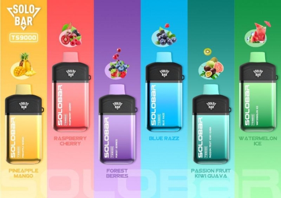 2024 Best Selling Solo Wholesale Disposable Vape Bars Ts 9000 Puffs