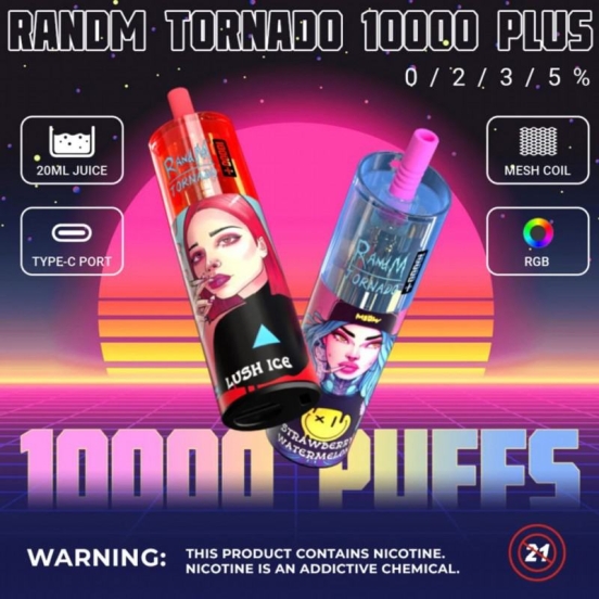 Randm tornado 10000 plus bar vape