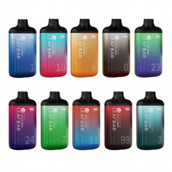 Wide Flavor Selection Disposable Vape Leaf 8000 Leaf 8000 Puffs Brands