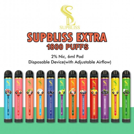  Supbliss Extra Smooth Hit Disposable Vape