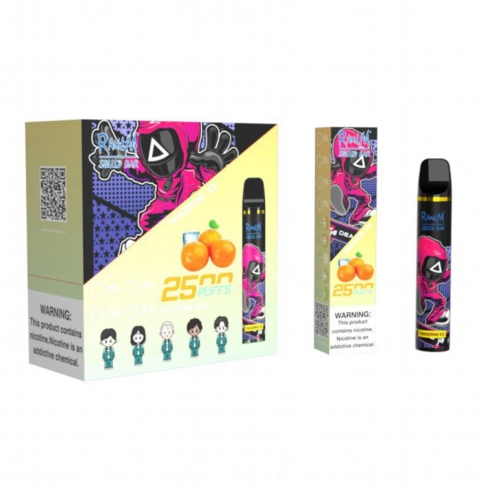 Randm squid 2500 puffs disposable vape brands