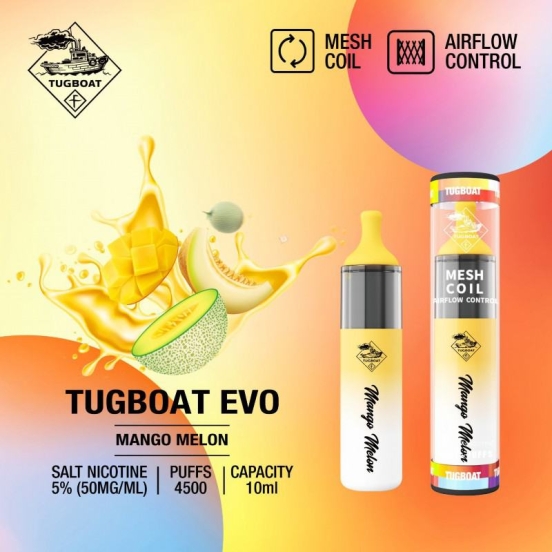 2024 Bulk Price Tugboat Evo 4500 Tugboat Evo 4500 Puffs Vapes