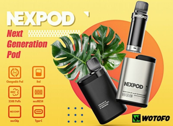 Disposable Vape Brands Wotofo Nexpod 3500 Puffs