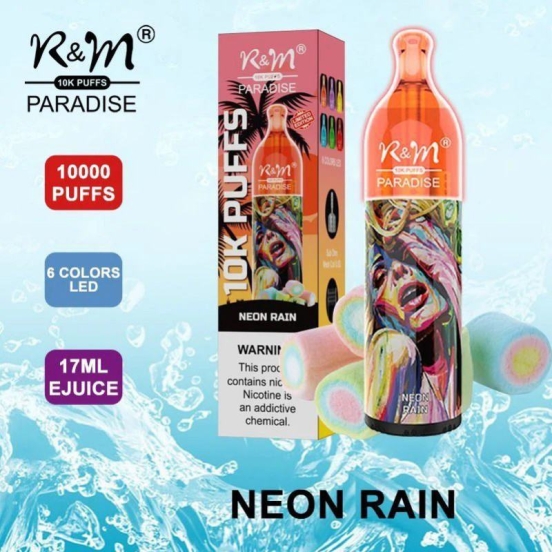 Top-notch Vaping Wholesale Disposable Vapes R&M R&m Paradise 10000